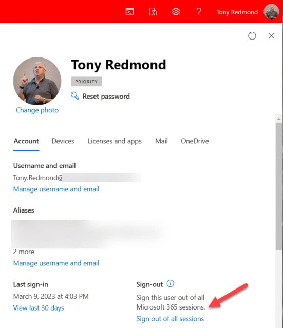 Forcing a user to sign out and reauthenticate